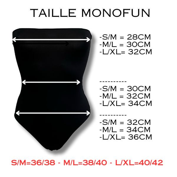 Maillot 1 pièce-MonoFun-Noir