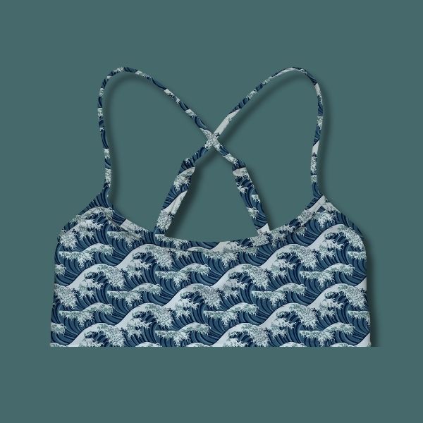 Brassière bretelles croisées Hokusai